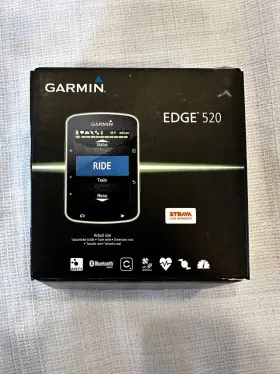 A02584 Garmin Edge 520 Cycle Computer Bike Head Unit And Accessories White