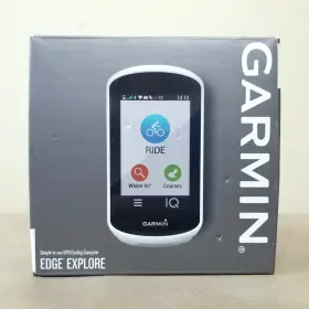A03490 Garmin Edge Explore Gps Cycling Computer White Open Box Tested Working