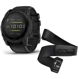 Grmtx851seh2 Garmin Tactix 8 51mm Solar Tactical Gps Smartwatch With Hrm 200 Heart Rate Monit