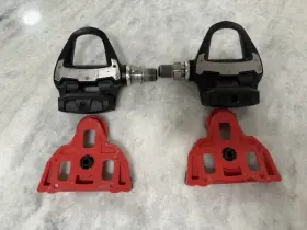 Rs2000 Garmin Rally Rs200 Dual Power Meter Pedals Excellent Condition Cleats