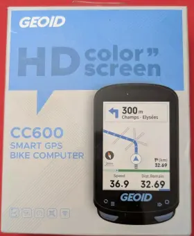 Geoid 974729890454 Cc600 Smart Gps Bike Computer Colorful Ride Route Navigation Bluetoothant
