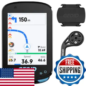 B0fjlm3s6v Geoid Cc600 Color Screen Bike/cycling Computer Wireless - Route Navigation
