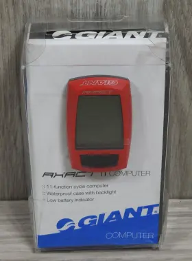 29008 Giant 29064 Axact 11 Bicycle Computer - Red New