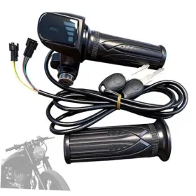 Twistthrottle-1 Goduog 48v Full Twist Throttle Grip Compatible For Ridstar Q20 Electric Bike With Lcd
