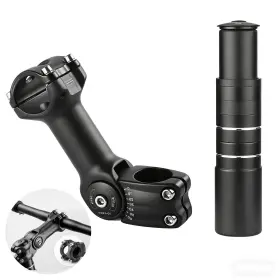 Bgukj5656 Groword Bike Stem Riser 3d Forging Oxidation Process Anti-rust And Black