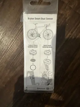 Brds02 Gruppo 1 Bryton Sensor Cadence/speeds Front Blue Streak Without Magnet #3