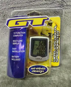 Gt Pacific Cycle 026599712919 Bicycles Vintage Speed Demon 13 Functions Wireless Digital Speedometer 2005