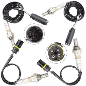 Higherbro0000065 Higherbro 4x O2 Oxygen Sensor For 2001-2002 Bmw 325ci 325i 330ci 330i 525i 530i Z3 2.5l