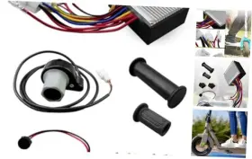 Kzq0402lt6 Homparts 24v Controller And Throttle Fit For Razor E200 E300 Mx350 Electric Scooter