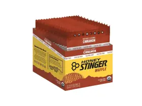 76212 Honey Stinger Organic Gluten Free Waffle Box Of 12 Cinnamon Brown/tan