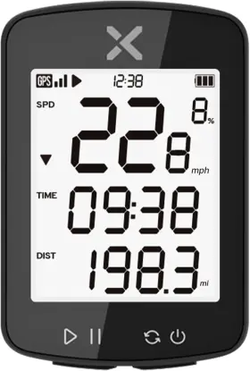 Hong Kong Co. Limited 313029883838 Xoss G2 Gps Bike Computer 28h Battery Usb-c Syncs With Strava Waterproof