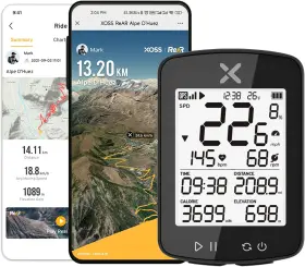 Ipx7 Hong Kong Co. Limited 445015838867 G Gen2 Gps Bike Computer Ant / Bluetooth Waterproof Cycling Recha