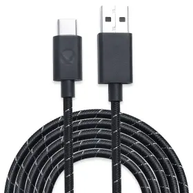 Hy-c20130314 Huyun 2.7 Meter 9ft Durable Braided Black/usb-c For Elite 2/ps5 Controller