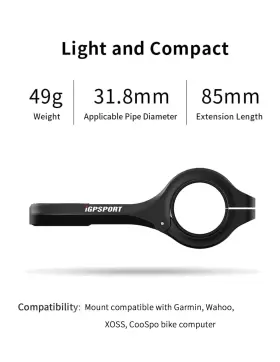 Igpsport 970817350428 Bike Computer Mount Common Extended Out Front Compatible With Gar #3