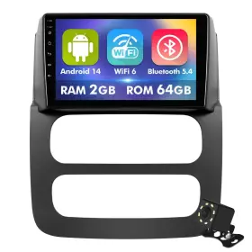 B0fxlq8tlw Isudar 9 Inch Ips Touchscreen Android 14 Car Stereo For Dodge Ram 1500/2500/3500 200