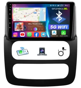 Jingelsye 741050804391 Upgrade Radio For Dodge Ram 1500 2500 3500 2002 2003 2004 2005 9 Inch