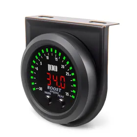 Btm-02 Jjcoco 35psi Turbo Boost/vacuum Gauge Led Digital Display Kit With 1/8npt Electronic