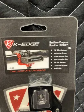 K-edge 857710005081 Pioneer Bike Handlebar Computer Mount 31.8 Black #2