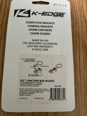 K13-370 K-edge Di2 Stem Mount Junction Box Holder For Shimano - Short #2