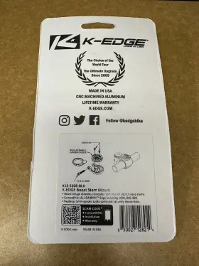 K13-5308-blk K-edge Garmin Boost Stem Mount Nib #2