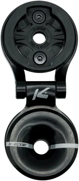 K13-530rt-blk K-edge Garmin Race Stem Mount With Cap- Black