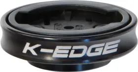 K13-550-blk K-edge Gravity Cap Stem Mount For Garmin Quarter Turn Type Computers Black