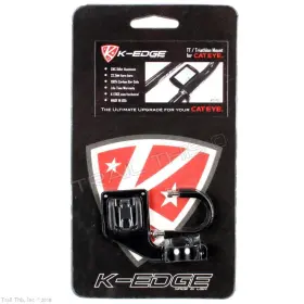 K13-710 K-edge Cateye 22.2mm Aero Bar Computer Tt Tri Bike Mount Cnc Alloy 22g - Black