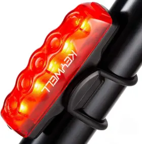 Eyes2000 Keywell Usb Rechargeable Bike Tail Light-super Bright Led Bicycle Rear Light With Red