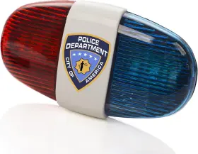 Kt1001 Kidstech Kids Tech Bike Led Light - Police Siren Trumpet Sounds Safety Red Blue