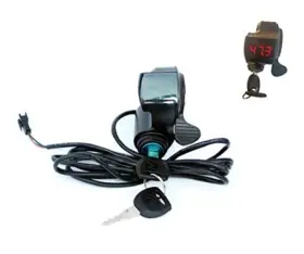 L-faster 614024375374 Bike Controller Key Lock Switch Display Voltage Number And Throttle
