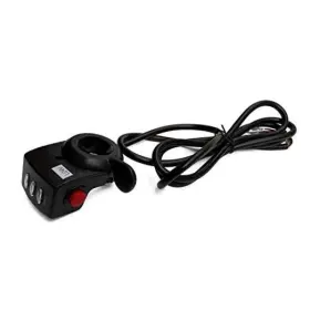 Ykb3 L-faster 24v//48v Bicycle Thumb Throttle Handle Bar Grips Gas Twist 36v