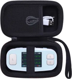 Cs1650 L Ltgem Hard Case Compatible With Emay 6l Portable Ecg Monitor Only