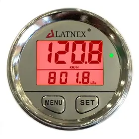 Gps-97 Latnex Gps97 Speedometer Odometer Waterproof 3 Backlight Colors And Resettable Odomete #2