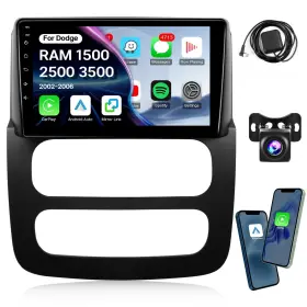 Leadfan 2g 32g Carplay 02-05 Car Radio For Dodge Ram 1500 2500 3500 2002 2003 2004 2005 Wireless C