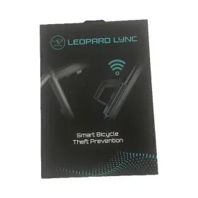 X0049zj0jp Leopard Lync Bike Alarm Esim/4g 109db Anti-theft App Alerts Black Mpn