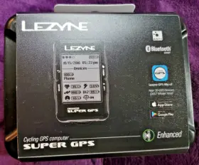Lezyne 712805987306 Super Gps Hrsc Kit W Sensors Rear Light Case Manuals Cycling Computer