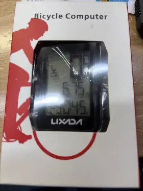 Bkv100b Lixada Wireless Gps Bike Computer 2.6 Inch Lcd Display Speedometer Odometer Cadence Sensor