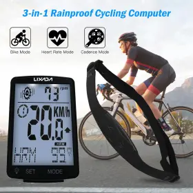 Fec1093409288229pu Lixada 3 In 1 Bike Multi Functional Lcd Screen E1m4