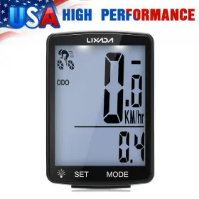 Waa9833922685176us Lixada Wireless Bike Computer Waterproof Cycle With Measurable R1u7