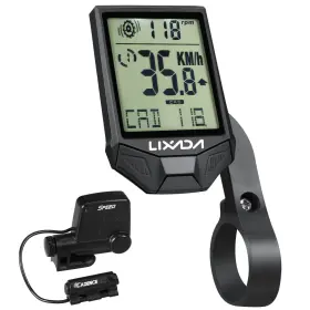Yai5639667782497nl Lixada Cycling Bike Cadence Speedometer/backlight Lcd Usa Stock O9l3