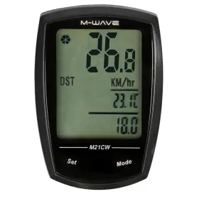 244750 M-wave Cyclecomputer 21 Computer Black #3