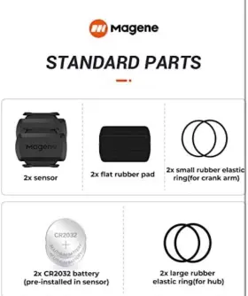 Magene 971606840038 Bike Speed/cadence 2-in-1 Sensor For Cycling Wireless Bluetooth #3