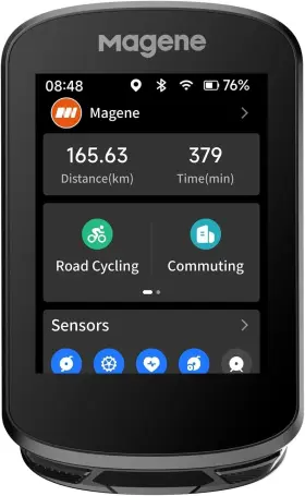 C506 Magene Gps Bike Computer With 2.4 Inch Color Touchscreen Smart Navigation