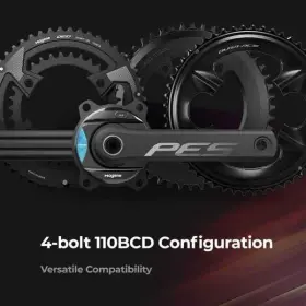 Pes-p505-165 Magene Pes-p505 Power Meter Crankset 650g 1.5% Accuracy Shimano Compatible #3