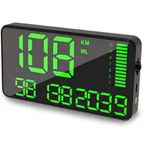 Maizad 708257447301 5.5ftft Speedometer Odometer Display Mph/kmh With Over Speeding Alarm For All