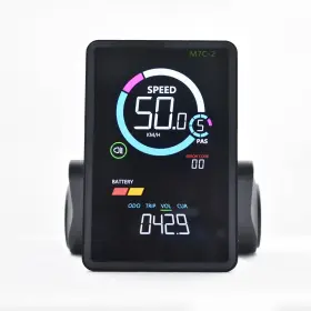 B0d9b5z3gy Mcezdy Ebike Display Uart No. 2 Protocol 24-60v Abs Colorful With Usb Port