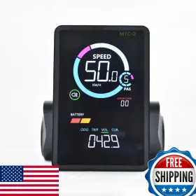 B0d9b71tf9 Mcezdy Ebike Display Uart No. 2 Protocol 24v-60v Abs Colorful Cycling Computer