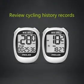 Sor4612769728974pd Meilan Usb Lcd Cycle Cycling Bike Speedometer Waterproof I7e0 #2