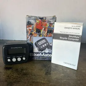 63-644 Micronta Tandy Radio Shack Bikemate Bicycle Computer Vintage Needs New Battery