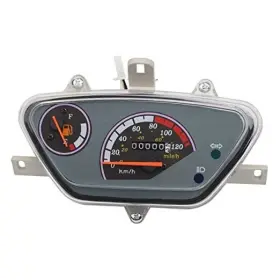Mk-sp-001 Mokuo Mechanical Motorcycle Speedometer 0-120km/h Waterproof Odometer Gas